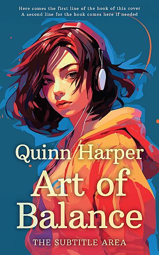 3D mockup of Japonica #35359 - Premade Teen & Young Adult Book Cover | BookCoverZone