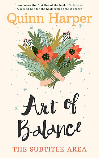 3D mockup of White Linen #35386 - Premade Romance Book Cover | BookCoverZone