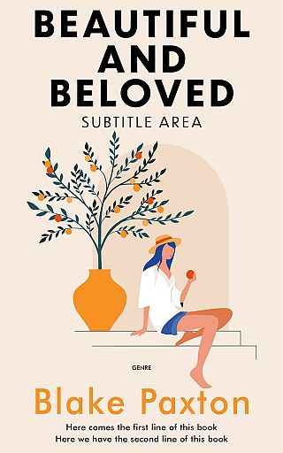 3D mockup of Parchment #50091 - Premade Chick Lit Book Cover | BookCoverZone