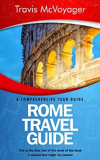 Pre Made Book Cover Red Damask