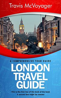 Pre Made Book Cover Steel Blue