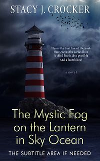 Pre Made Book Cover Mirage