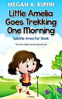 Pre Made Book Cover Blue Dianne