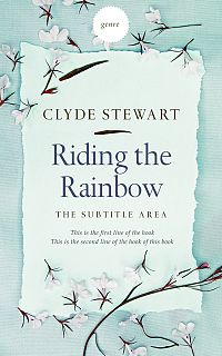 Pre Made Book Cover Gin