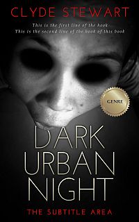 Pre Made Book Cover Cod Gray