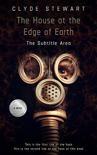 Pre Made Book Cover Black