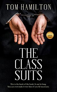Pre Made Book Cover Tan