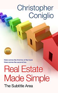 Pre Made Book Cover Ecru White
