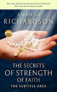 Pre Made Book Cover Chamois
