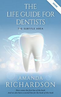 Pre Made Book Cover Glacier