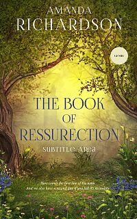 Pre Made Book Cover Thatch Green