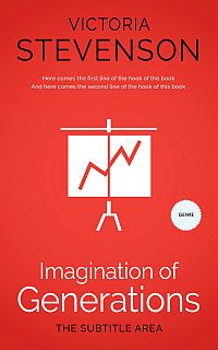 Pre Made Book Cover Cinnabar