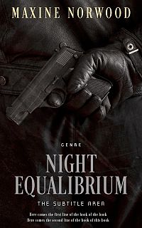 Pre Made Book Cover Cocoa Brown