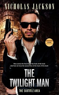Pre Made Book Cover Night Rider