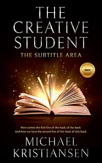 Pre Made Book Cover Tan