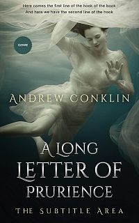 Pre Made Book Cover Outer Space