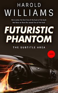 Pre Made Book Cover Night Rider