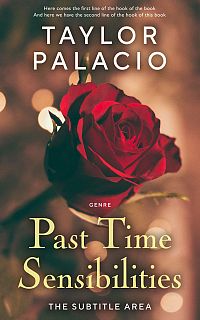 Pre Made Book Cover Taupe