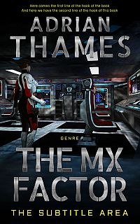 Pre Made Book Cover Black
