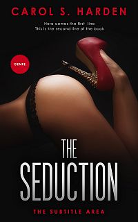 Pre Made Book Cover Brandy Rose