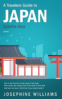 Pre Made Book Cover Eastern Blue