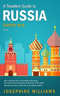 Pre Made Book Cover Eastern Blue