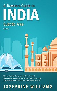 Pre Made Book Cover Eastern Blue