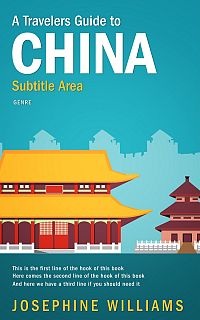 Pre Made Book Cover Eastern Blue