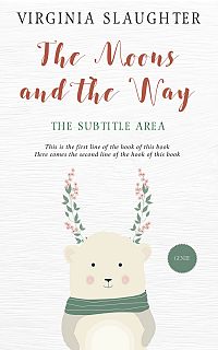 Pre Made Book Cover Pampas