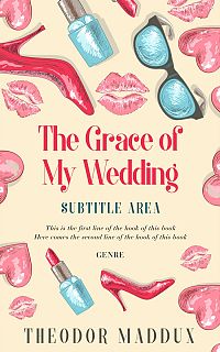 Pre Made Book Cover Albescent White
