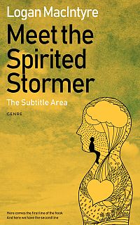 Pre Made Book Cover Old Gold