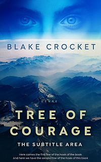 Pre Made Book Cover Tiara