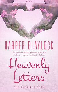 Pre Made Book Cover Amour