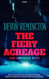 Pre Made Book Cover Amaranth