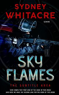 Pre Made Book Cover Ebony