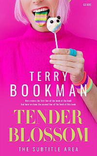 Pre Made Book Cover Cerise