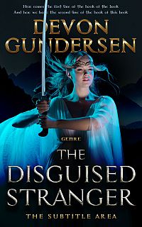 Pre Made Book Cover Ebony