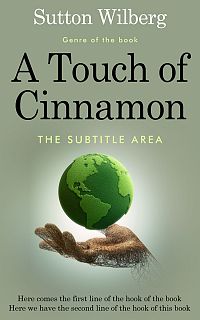 Pre Made Book Cover Sage