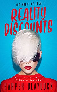 Pre Made Book Cover Cerulean