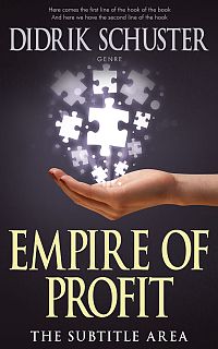 Pre Made Book Cover Baltic Sea