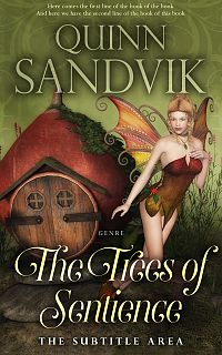 Pre Made Book Cover Lisbon Brown