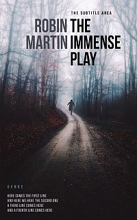 Pre Made Book Cover Gray Suit