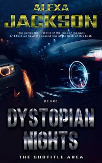 Pre Made Book Cover Ebony