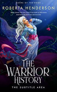 Pre Made Book Cover Ebony