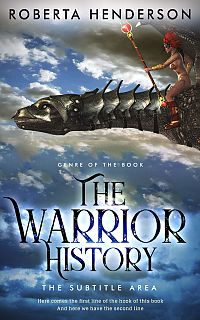 Pre Made Book Cover Blue Bayoux