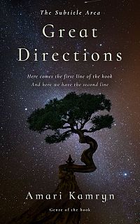 Pre Made Book Cover Thunder