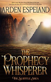 Pre Made Book Cover Gold Sand