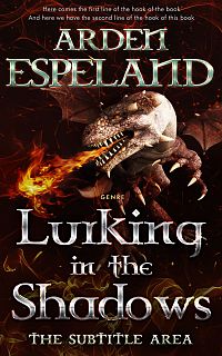 Pre Made Book Cover Crowshead