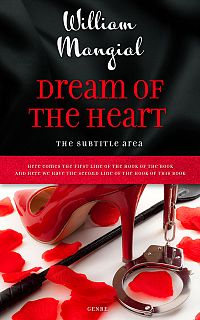 Pre Made Book Cover Mandy