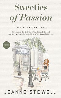 Pre Made Book Cover Pampas
